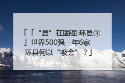 「“县”在图强·环县③」世界500强一年6家 环县何以“吸金”？