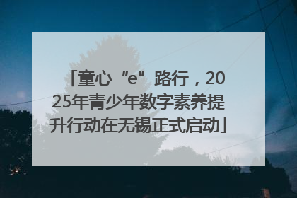 童心“e”路行，2025年青少年数字素养提升行动在无锡正式启动