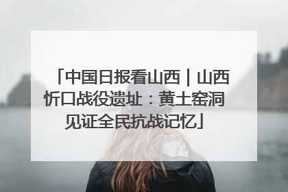 中国日报看山西｜山西忻口战役遗址：黄土窑洞见证全民抗战记忆
