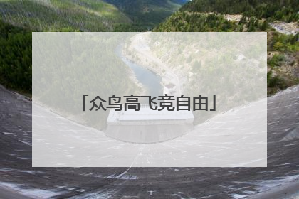众鸟高飞竞自由