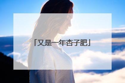又是一年杏子肥