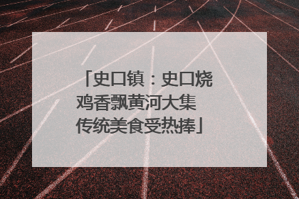 史口镇：史口烧鸡香飘黄河大集 传统美食受热捧