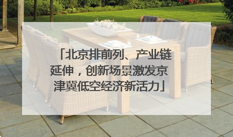 北京排前列、产业链延伸，创新场景激发京津冀低空经济新活力
