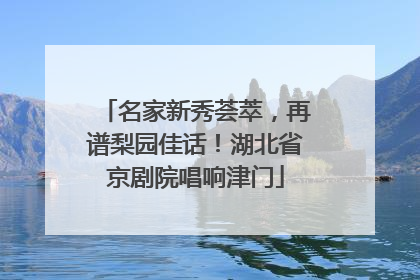 名家新秀荟萃，再谱梨园佳话！湖北省京剧院唱响津门