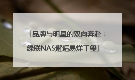 品牌与明星的双向奔赴：绿联NAS邂逅易烊千玺