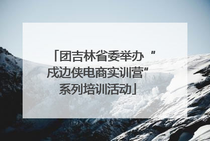 团吉林省委举办“戍边侠电商实训营”系列培训活动