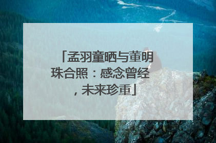 孟羽童晒与董明珠合照：感念曾经，未来珍重