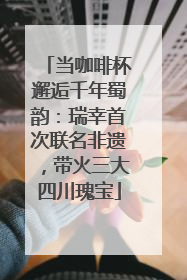 当咖啡杯邂逅千年蜀韵：瑞幸首次联名非遗，带火三大四川瑰宝