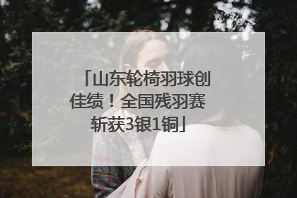 山东轮椅羽球创佳绩！全国残羽赛斩获3银1铜