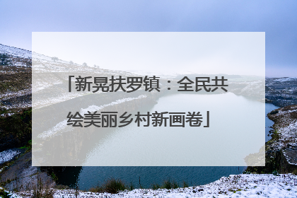 新晃扶罗镇：全民共绘美丽乡村新画卷