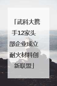武科大携手12家头部企业成立耐火材料创新联盟