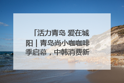 活力青岛 爱在城阳｜青岛尚小咖咖啡季启幕，中韩消费新场景点燃夏日热情