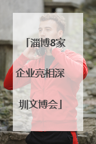 淄博8家企业亮相深圳文博会