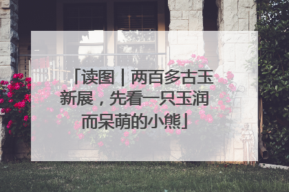 读图｜两百多古玉新展，先看一只玉润而呆萌的小熊