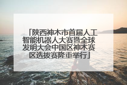 陕西神木市首届人工智能机器人大赛暨全球发明大会中国区神木赛区选拔赛隆重举行