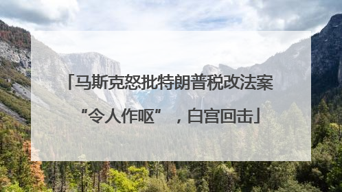 马斯克怒批特朗普税改法案“令人作呕”，白宫回击