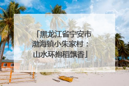 黑龙江省宁安市渤海镇小朱家村：山水环抱稻飘香